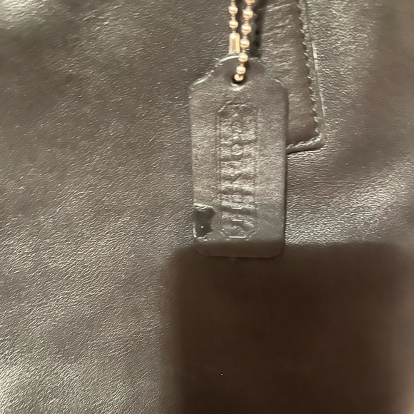 Vintage Coach Legacy Tote 9803 Black - Picture 2 of 11